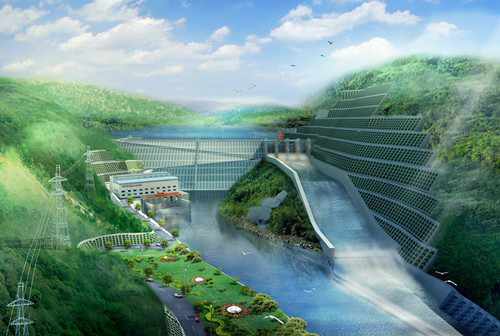 德江老挝南塔河1号水电站项目